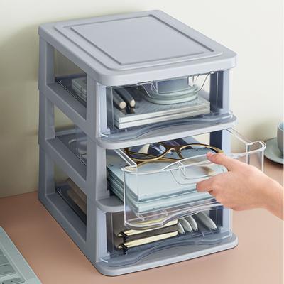 Make-up-Aufbewahrungsbox, transparent, Schlafzimmerzubehör mit Griff, Schubladentyp, Aufbewahrungsbox für Kleinigkeiten, Behälter, langlebige Aufbewahrung von Gegenständen