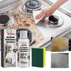 3pcs Kitchen Concentrated Heavy Oil Stain Net Cleaner Grease Powder Multi Purpose Remover Grease Away Cleaner For Kitchen Cleaning - Pengj