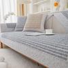 Stripes Print Cotton Sofa Cover for Living Room Korea Retro Non-slip Couch Slipcover Four Seasons Universal Sofa Mat Couch Towel