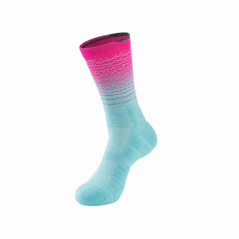 Men's Elite High-Top Basketball Socks - Thickened, Towel Bottom for Team Training