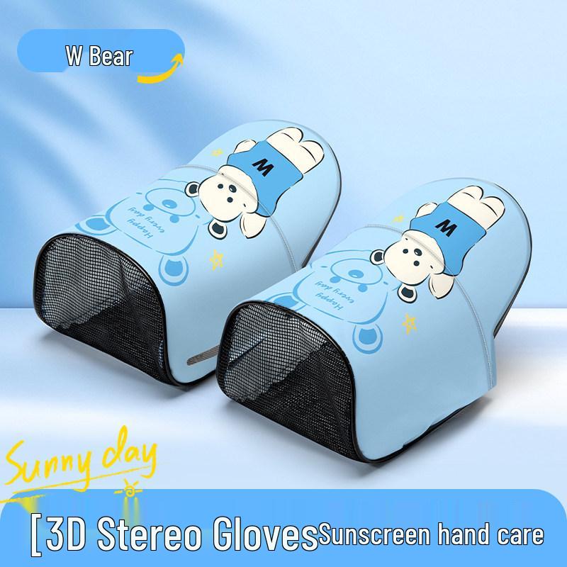 

Summer 2025 UV Protection Windproof Electric Vehicle Gloves: Lightweight, Breathable, Waterproof Hand Protector. One Size