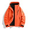 Autumn and winter new autumn and winter outdoor thickened windproof waterproof high quality jacket men and women warm three-in-one group buying