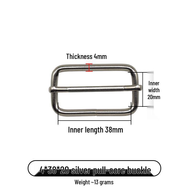 Iron Metal Square Buckles for Luggage Hardware Accessories