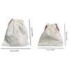 Bow Printed Drawstring Storage Bag Portable Cotton Pouch Diaper Pouch Bundle Pocket  Work