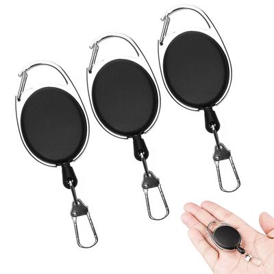 3 piezas de herramienta de pesca con mosca Zinger Retractor Extractor Keeper