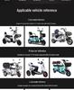 Housse Robuste pour Tricycle Électrique pour Modèles de Mobilité pour Personnes Âgées