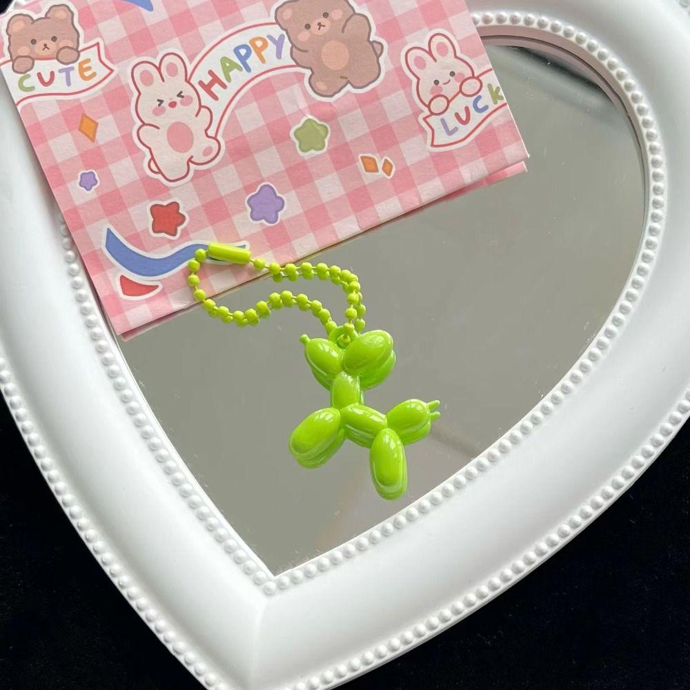 Ball Chain Cartoon Puppy Pendant Dog Balloon Puppy Keychain Creative   Gift