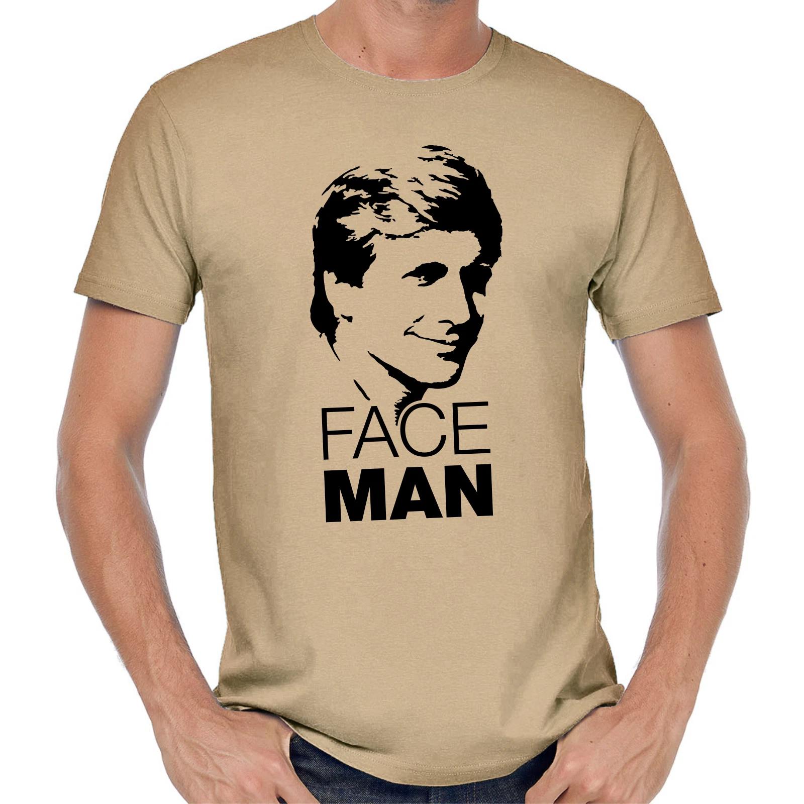 Men s and Women s T-shirts Faceman Face Man The A-Team Cult Retro Fan XXXXL