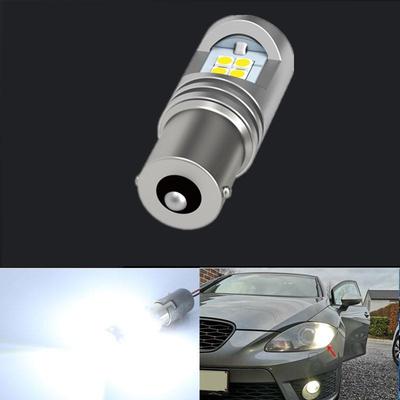 Für Seat Leon MK2 1P 1P1 2x 1156 P21W Ba15s Canbus White LED DRL Bulb