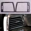 2pcs Carbon Fiber Dashboard Side Air Vent Outlet Trim Frame Cover Fit For BMW 3 Series E46 1998-2005