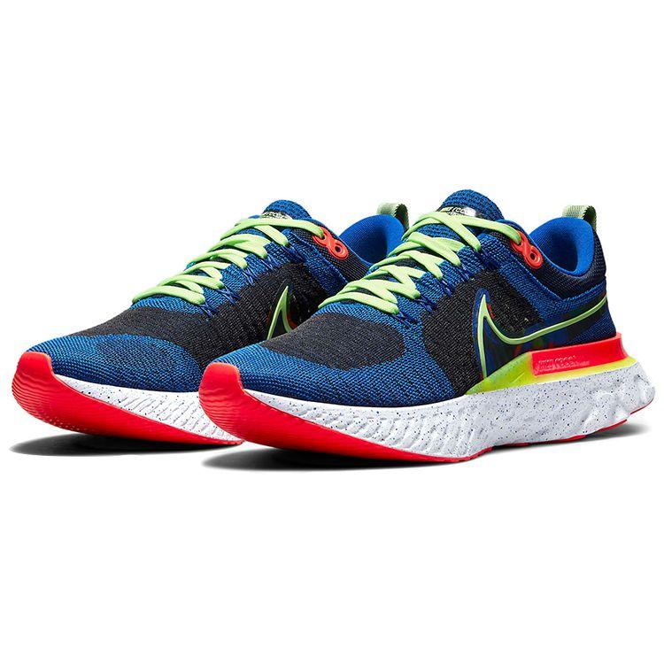 Kelly Anna London X Nike React Infinity Run Flyknit 2 A.I.R. Run Past The Future Men Sneakers Blue Obsidian Racer-Blue CZ3602-400