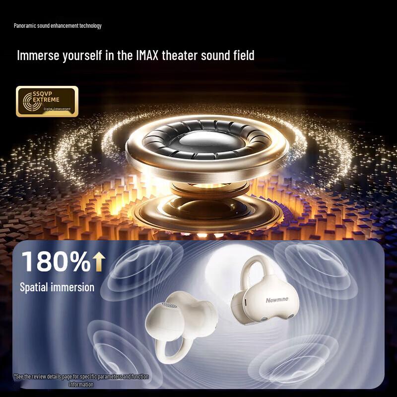 Newman S6 AI Translation Ear-Clip Wireless Earbuds
