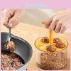 Maker Meatballs Translucent Taiwanese Meatball Press Mold Minced Meat Storage Container Household Fried Meatball Making