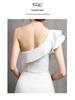 Elegantes Damen-Abendkleid mit asymmetrischem Ein-Schulter-Design - Sexy, figurbetont, Meerjungfrau-Schnitt für Events & Bankette
