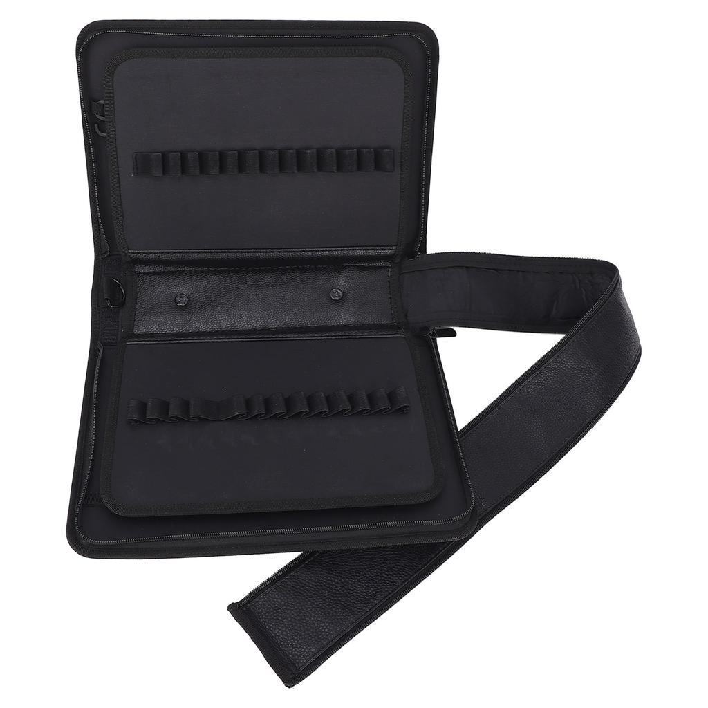 Marker Organizer Case 80 Slots Large Capacity Storage Bag Canvas Zippered Pouch with Carrying