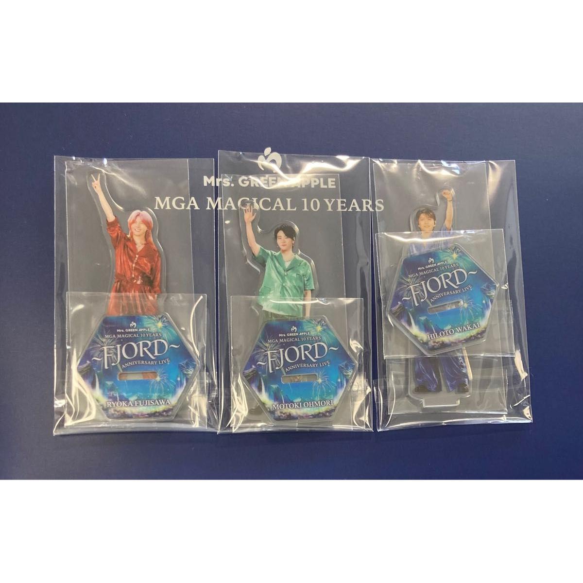Used Mrs. GREEN APPLE acrylic stand fjord