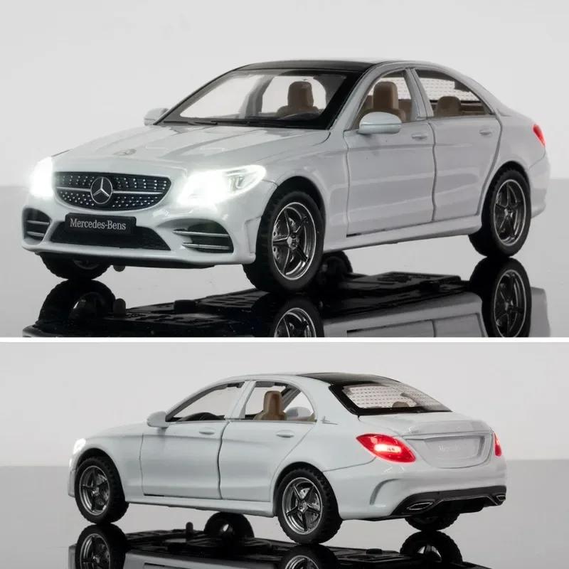 AATK1 Diecast 1/32 Benz C260L Alloy Car Model Metal Toy Vehicles Miniature Voiture Children Boy Car Toy Birthday Gift  Love Toys