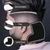 Men Hair Styling Template Color Enhancement Barber Card with Measurement Indicator Men Hairline Beard Lineup Guide Shaping Haircut Template