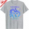 Taekwondo Dragon Design Summer Casual Men TShirt Cotton Short Sleeve Fashion Top for Martial Arts Enthusiasts T Shirt