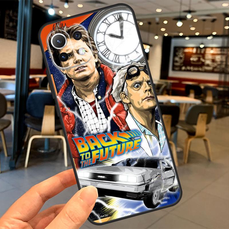 Back to the Future Case For Xiaomi 14T Pro 11T 12T 13T 13 14 15 Ultra POCO X7 Pro X3 X5 X6 F5 F6 M6 Pro Coque