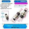 Small Round 2-Pin Momentary Power Switch PBS-110, Self-Resetting, Self-Locking, Copper Pins, 7MM