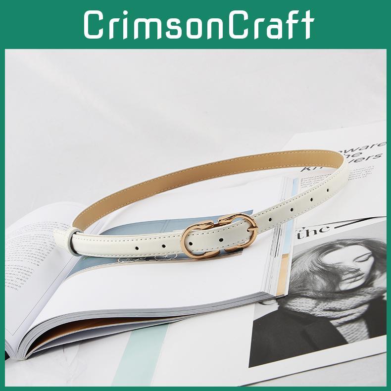 Metal Style Minimalist Pin Buckle Cipri Womens Belt Accessories Clothing