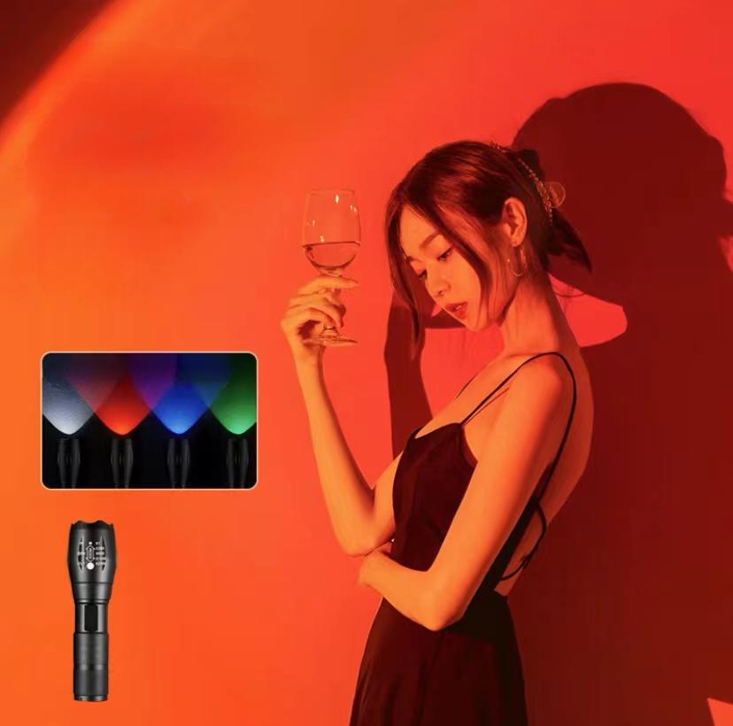 LED photography flashlight rgb fill light