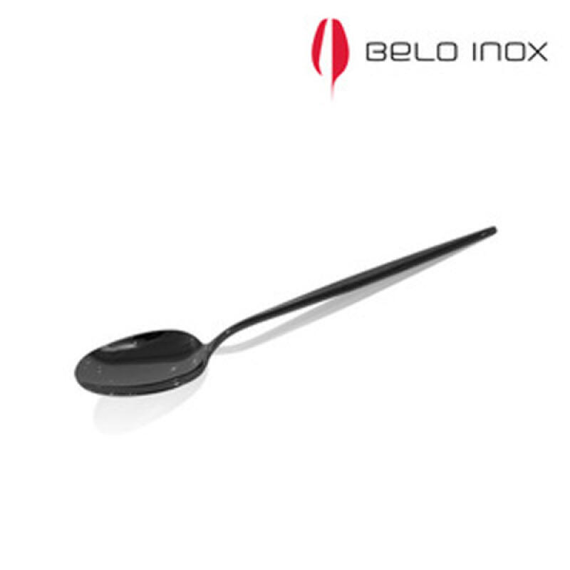 [belo inox] Spirit Titanium Black Dessert Spoon