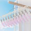 Design 20-Clip Stainless Steel Sock Drying Rack – A Multi-Functional Household Tool For Drying Socks, Underwear