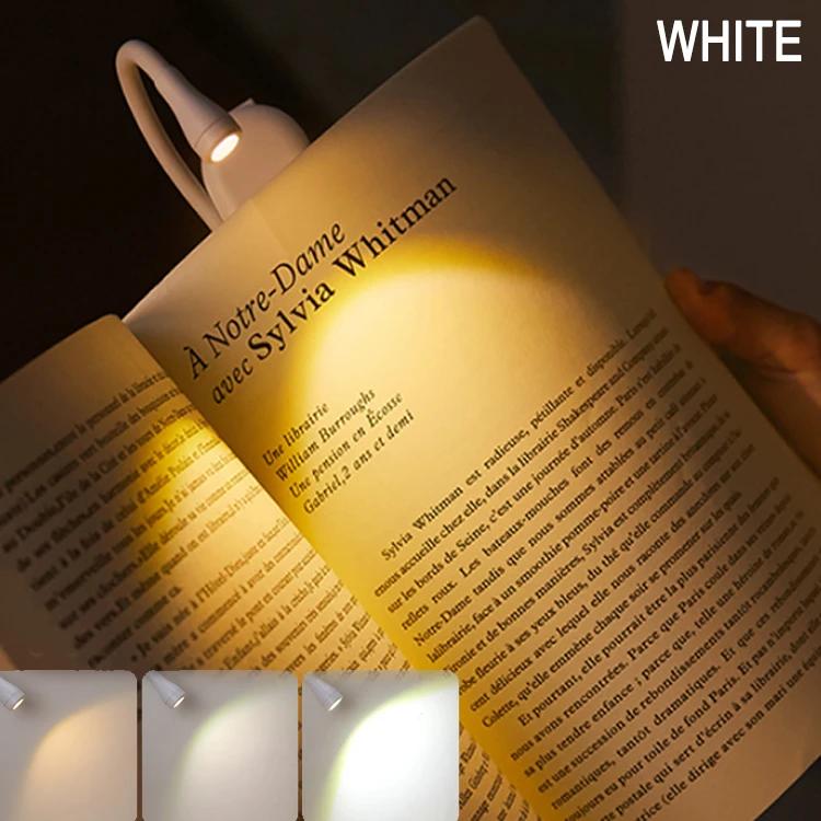 Xiaomi Book Light Reading Lights for Books in Bed Led Book Night Lamp Rechargeable 3 Color Stepless Brightness Clip on Reading Lamp