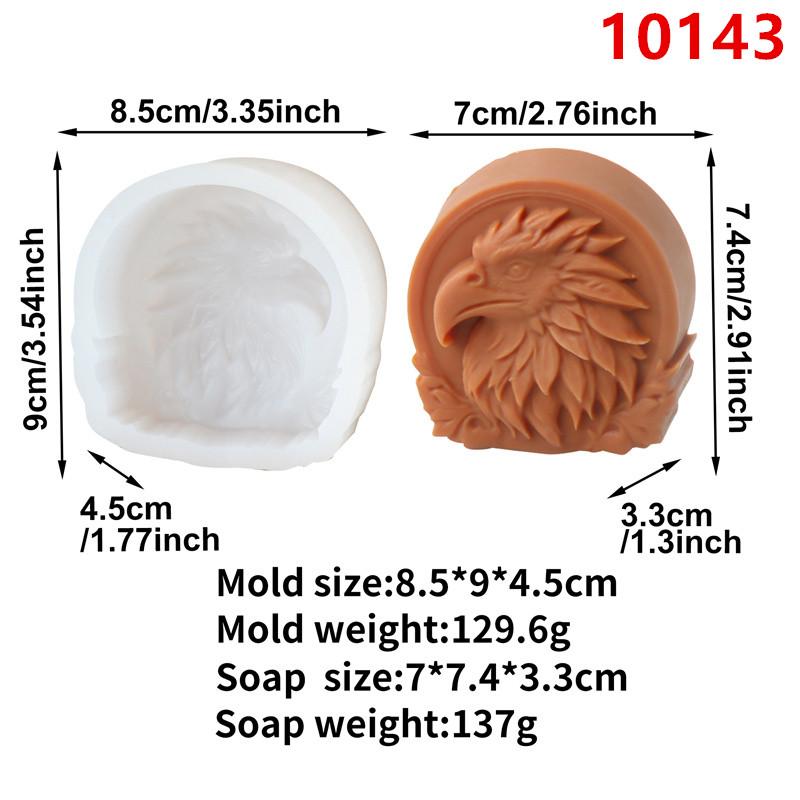 3D Owl Shaped Soap Silicone Mold Diy Cute Little Animal Owl Cake Mold Candle Making Supplies Handmade Soap Plaster Resin Mold
