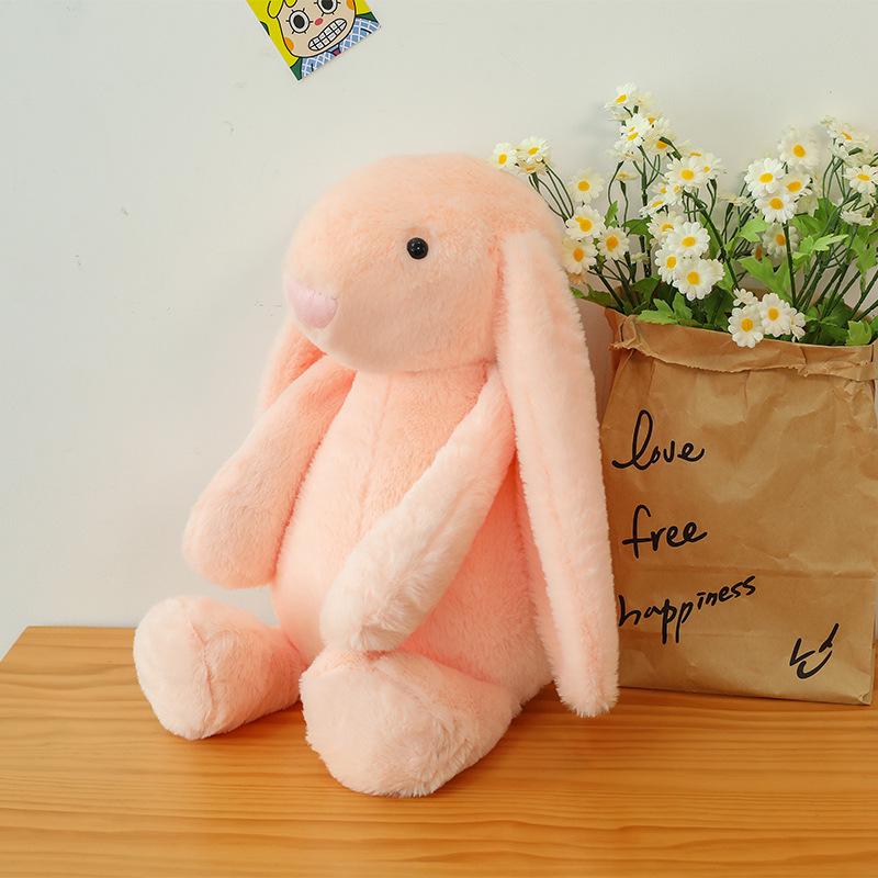 Lop-Eared Rabbit Plush Doll - Cute Valentine's Day Gift for Girlfriend