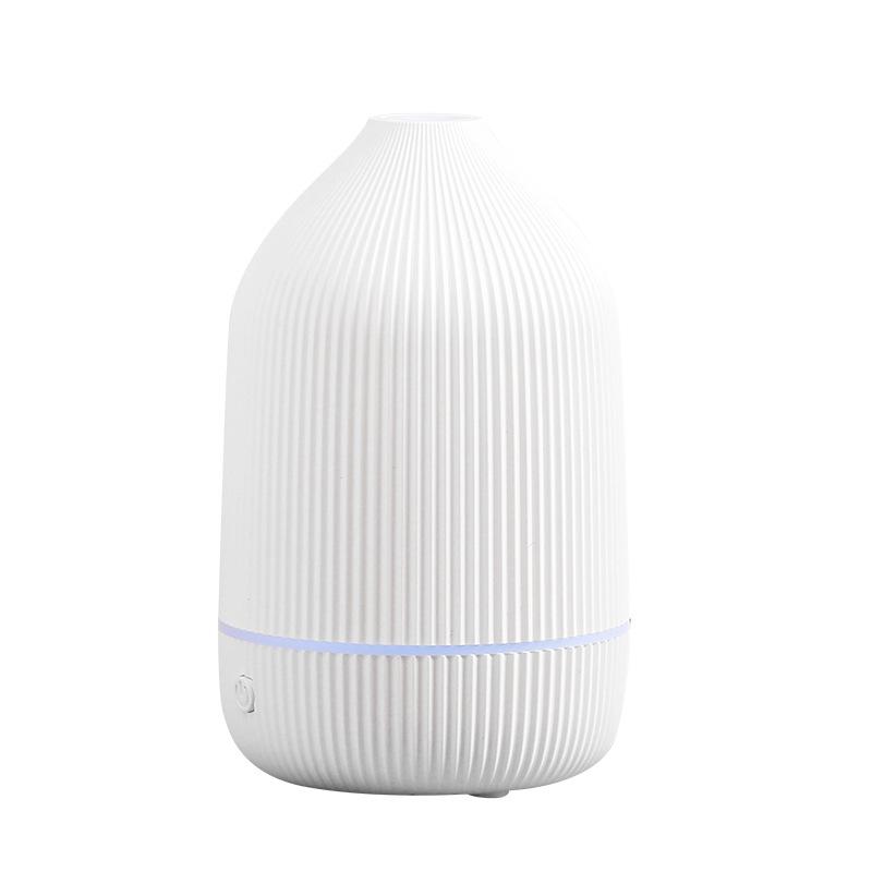 Wood Grain Seven-Color LED Aroma Diffuser & Humidifier for Home & Desktop