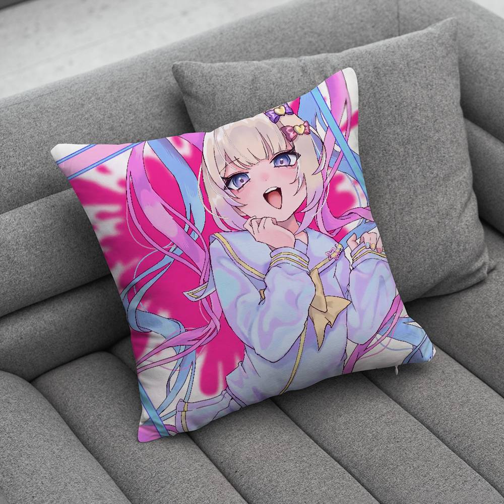 Needy KKAngel Streamer Overload  Creative Patterned Pillowcases for Interior Decoration Office Living Room Home