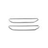 Turn Signal Brake Light Lamp Cover Trim For Ford Mustang 2015- Silver Chrome