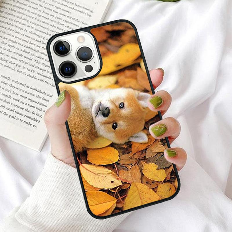 Corgi Shiba inu Dog Phone Case Cover for iPhone 17 Air 16 16e 12 11 13 14 15 Pro Max for Apple Plus Coque