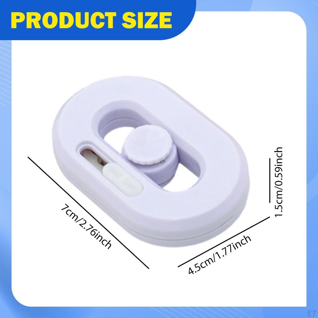 Box Cutter Opener Compact Mini Lightweight Paper Knife Utility for Stretch Wrap Banding