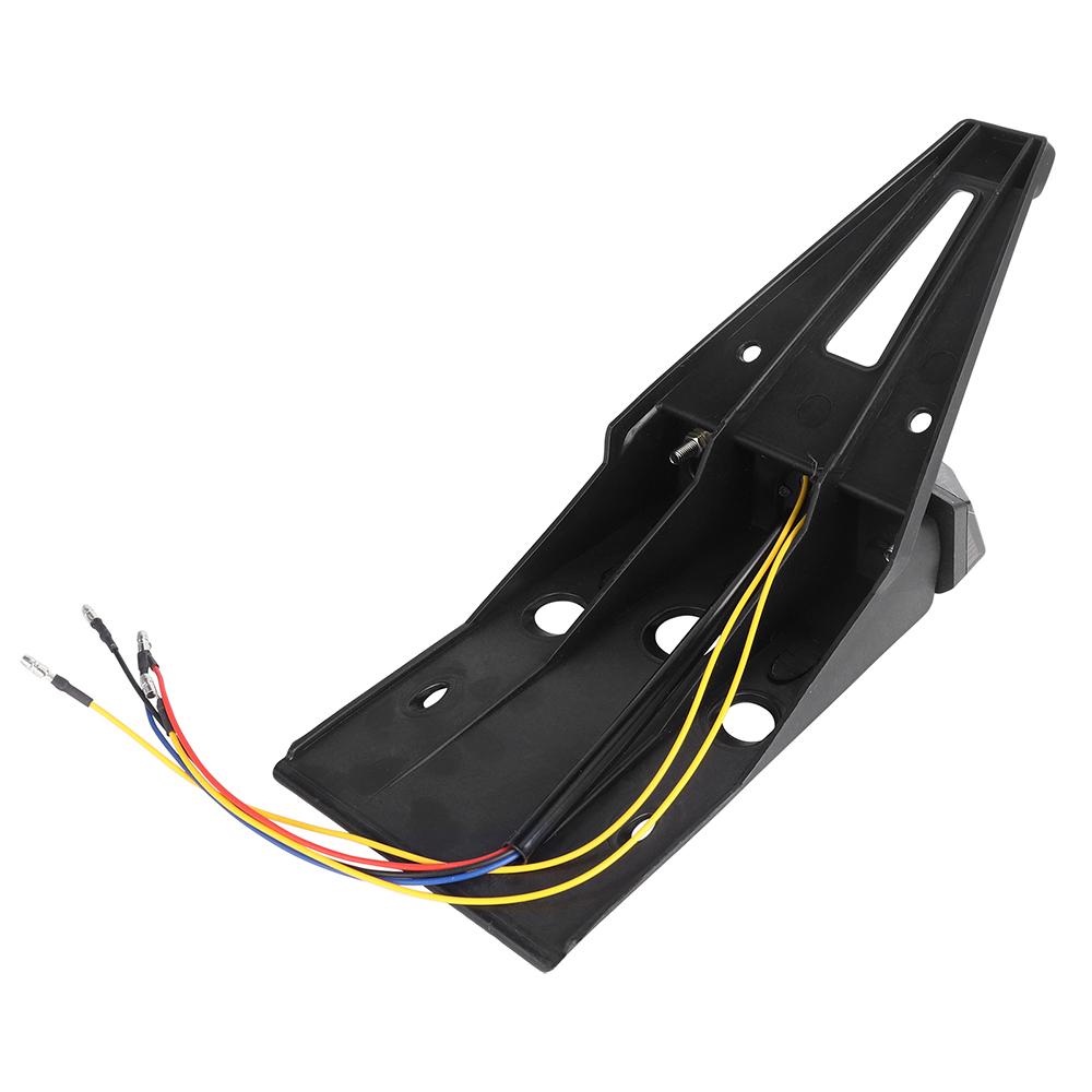 Motorcycle Tail Lights Rear Fender Stop Signal Taillight Dirt Bike Universal 12v License Plate Moto Accessories