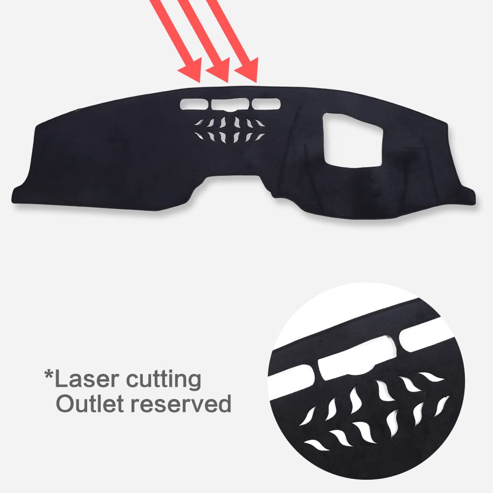 Covoraș de bord SMABEE pentru modelele Mazda Seria KF și Seria KG, parasolar, lumină de bord, accesorii de interior, CX-5 (2016-Prezentă) KFEP/KF5P/KF2P CX-8