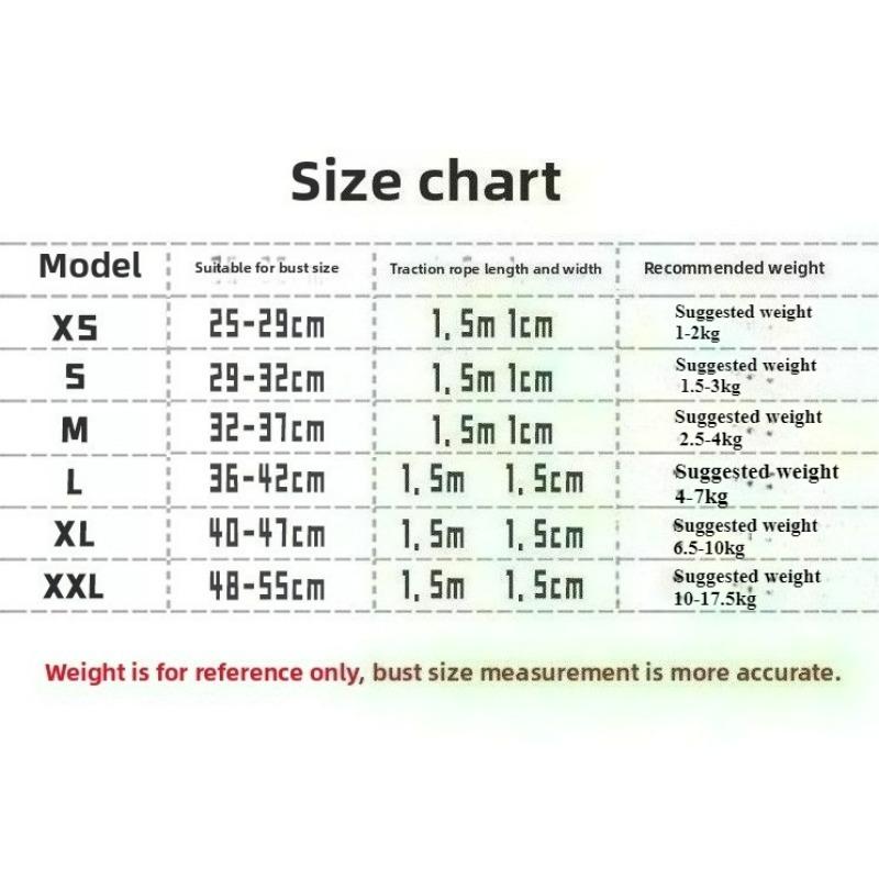Special Chest Back for Pet Leash Adjustable Anti-break Free Cute Dog Leash for Pet Gardening Dog Chest Back Puppy Accessories
