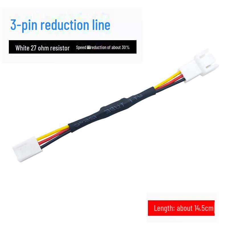 4-Pin CPU Chassis Fan Speed Control PWM Extension Cable
