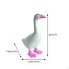 Duck Sculpture Key Holder Stable Base Lovely Crafts Desktop Decoration Resin Ornament for Porch