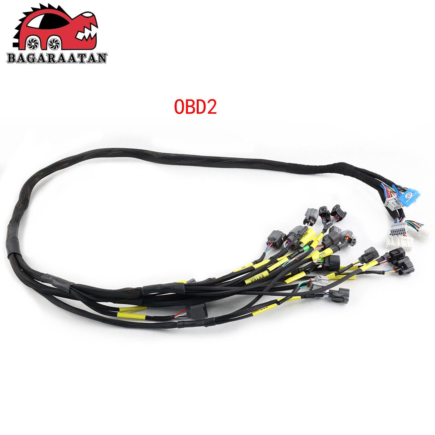 Engine Harness CNCH-OBD2-1 for Honda Civic/Integra B16, B18, D16 BAGARAATAN Modified Parts