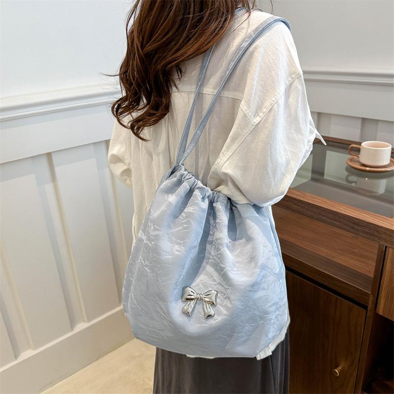 Korean Beautiful Casual Tote Bag Summer New Simple and Fashionable Niche Design Bag Crossbody Bag Women