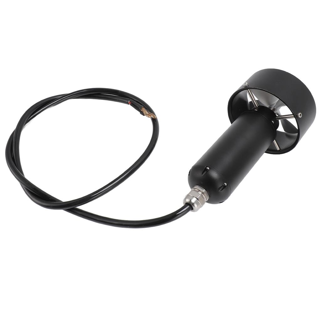 Unterwasser-Triebwerk 12 bis 25,2V Aluminiumlegierung Versiegelt Wasserdichter Motor Triebwerkspropeller mit 4 Blättern für Kajaks