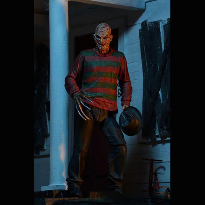 Ultimate Freddy Krueger 7" Action Figure Premium Nightmare On Elm Street Collectible