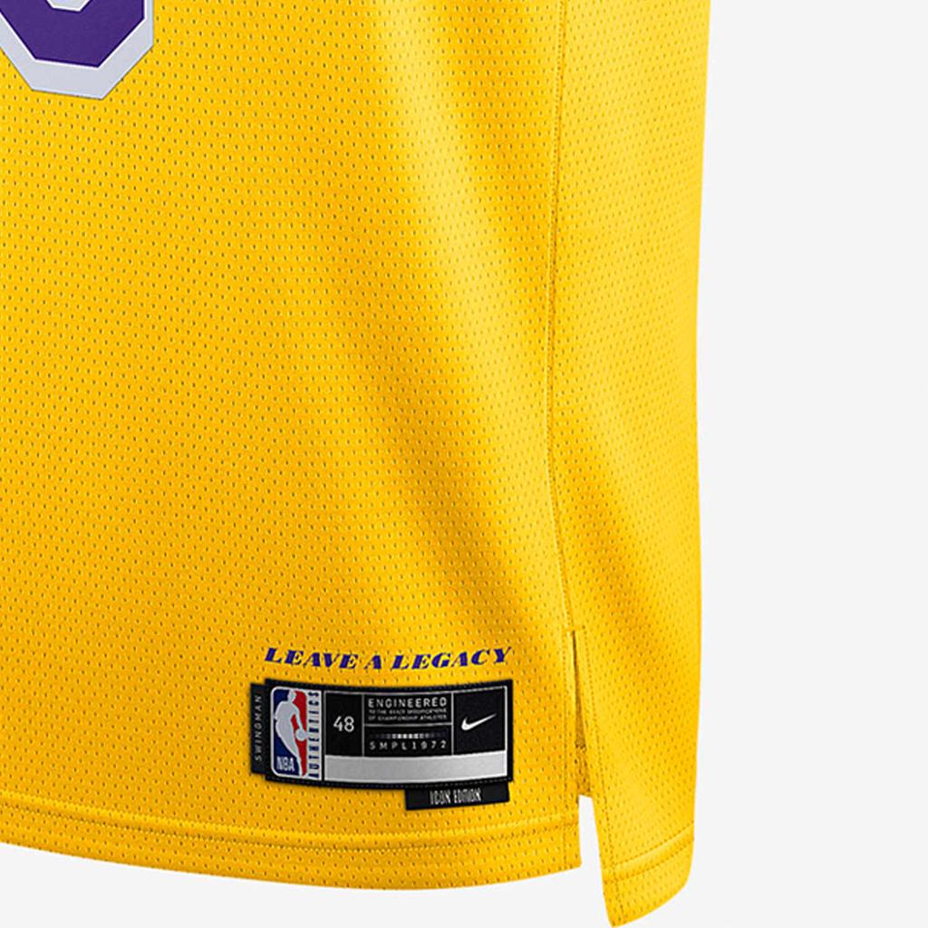 Nike LA Lakers Russell Westbrook No. 0 Pullover Basketball Vest 22-23 Men Tops Yellow DN2009-730