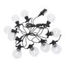 LED Ball String Lights 10LEDs G50 Copper Wire Bulb Colorful Die Casting Lamp  Waterproof Outdoor