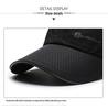 Men's Mesh Quick-Dry Baseball Cap - Breathable Sun Protection with Reflective Sandwich Brim Duckbill Hat.