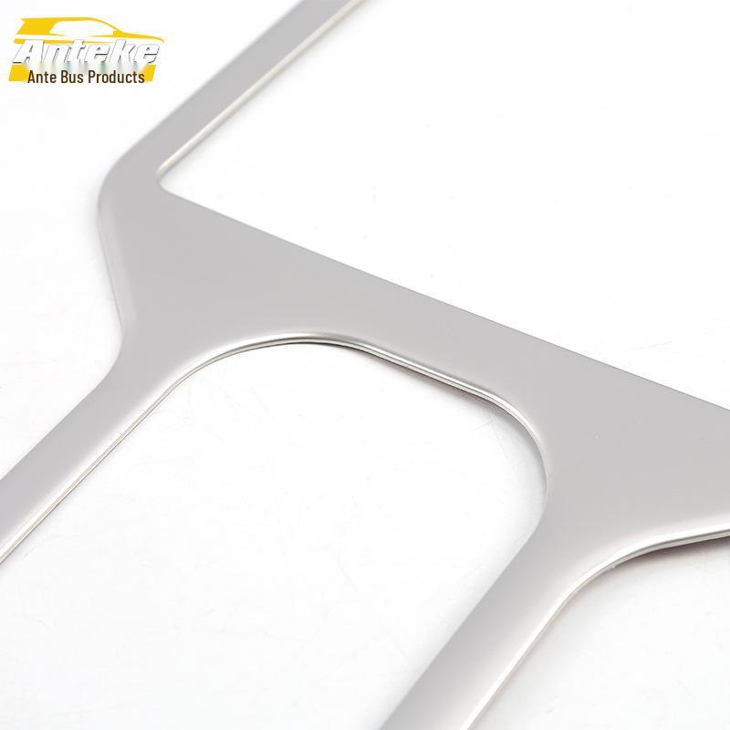 CRV 17-21 Rear Cup Holder Decorative Frame Armrest Box Patch Accessory